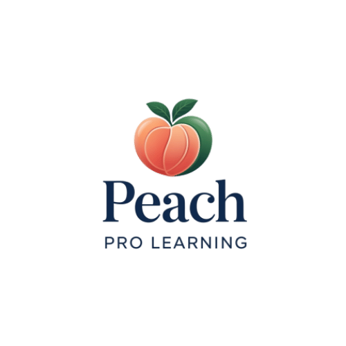 Peach Pro Learning Logo file
